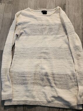 Vintage Calvin Klein Jeans Cream Knit Sweater Size Sm